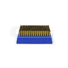 Gordon Brush 0.003" Brass Bristle, 4-1/4" x 2-1/2" Plastic Block Brush G1308B003P